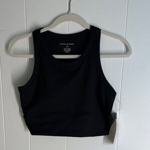 Harmony & Balance Black sports Top nwt